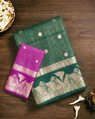 SC6920 - SEMI RAW SILK SAREE