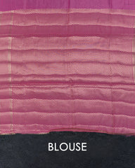 SC2967 - TUSSAR WITH MEENA BUTTA OVER BODY AND CONTRAST BORDER