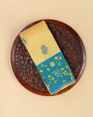 SC3625 - Litchi Silk With Stone And Meena Butta Over Body
