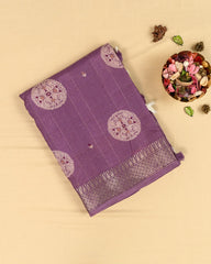 SC3866 - Linen With Digital Bandhini Print