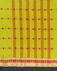 SC3408 - LINEN COTTON WITH COPPER BUTTA AND COPPER STONE
