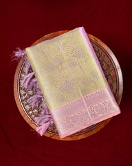 SC3201 - Tissue With Pink Zari
