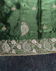 SC3549 - Fendy With Premium Embroidery And Jharkhand Stone Work