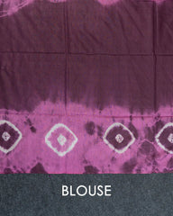 SC2969 - Raw Silk With Bandhini Design