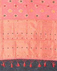 SC3213 - LINEN COTTON WITH MEENA BUTTA