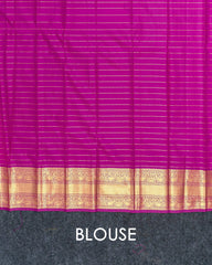 SC3465 - Silk Saree With Zari Lines