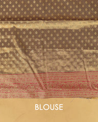 SC3538 - Tissue Gold Meena Butta Saree
