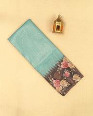 SC2949 - Tissue With Zari Body And Fancy Border