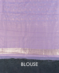 SC3259 - COTTON BRASSO WITH ZARI BUTTA AND COPPER STONE