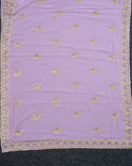 SC3991 - Georgette Saree With Premium Stone And Embroidery