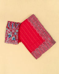 SC3359 - Chiffon Georgette With Sarowski And Seperate Blouse Work