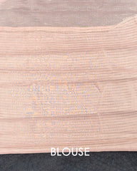 SC3412 - Linen Saree With Multi Stone