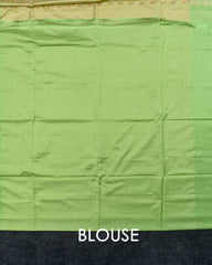 SC4587 - Litchi Silk With Zari Lines Along Body