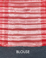 SC3667 - Litchi Silk With Jaquard Body And With Contrast Border