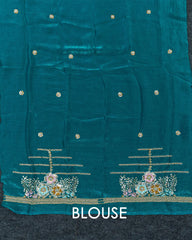 SC3777 - Fendy With Premium Stone And Blouse Work