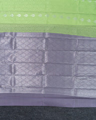 SC4038 - Litchi Silk With Embose And Zari Work