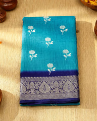 SC5866(1) - DOLA SILK SAREE WITH DIGITAL PRINT