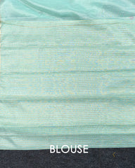 SC3412 - Linen Saree With Multi Stone