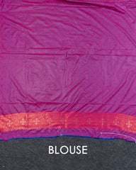 SC3257 - Tissue Meena Butta With Sarowski Work Saree