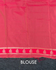 SC3910 - LINEN WITH COPPER BUTTA AND CONTRAST BORDER