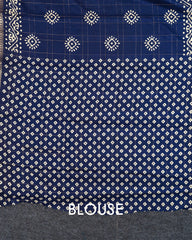 SC3866 - Linen With Digital Bandhini Print