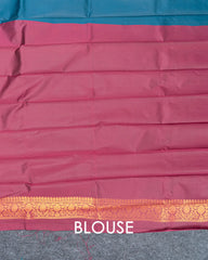 SC4038 - Litchi Silk With Embose And Zari Work