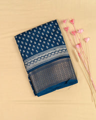 SC3973 - Dola Sequence Embroidery With Bandhini Print