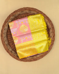 SC3944 - Tissue Silver Zari Meena Butta