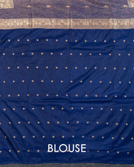 SC3288 - Tussar Saree With Gold And Copper Butta