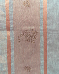 SC4061 -Linen Saree with Gold Zari