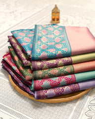 SC3280 - Tissue Saree With Fancy Border