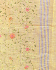 SC3298 - Linen Cotton With Full Body Embroidery
