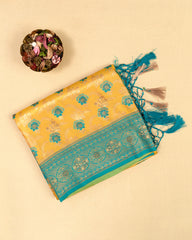 SC3257 - Tissue Meena Butta With Sarowski Work Saree