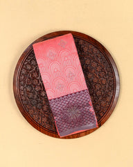 SC3584 - Litchi Silk Saree With Multi Stone