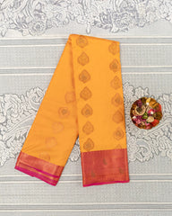 SC2828 - Litchi Silk Saree with Stones