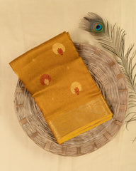 SC3649 - Dola Silk Saree Embossed Digital Print