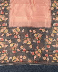 SC2949 - Tissue With Zari Body And Fancy Border