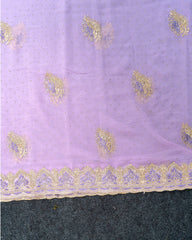 SC3991 - Georgette Saree With Premium Stone And Embroidery