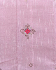 SC3412 - Linen Saree With Multi Stone