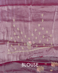 SC3557 - Fendy Saree With Premium Embroidery And Stone Work