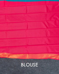 SC4038 - Litchi Silk With Embose And Zari Work