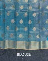 SC3494 - Tussar Digital Print With Stone