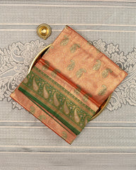SC3133 - Dharmavaram Pattu With Elegant Body Meena