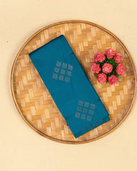 SC4040 - Litchi Silk With Zari Lines Along Body