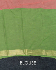 SC3907 - LINEN WITH GOLD BUTTA AND CONTRAST BORDER