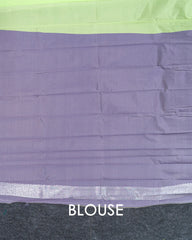 SC4038 - Litchi Silk With Embose And Zari Work