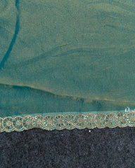 SC3567 - Shimmer With Heavy Stone Saree
