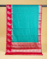 Checked Georgette Saree