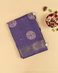 SC3866 - Linen With Digital Bandhini Print