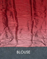 SC2914 - Dual Tone Fendy Saree with Silver & Dual Stone Work
